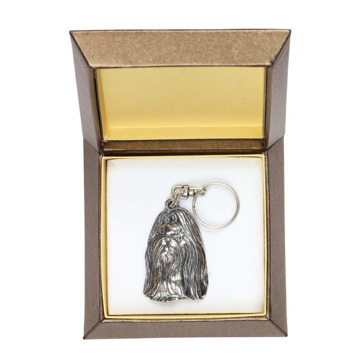 Kulcstartó Art-Dog Si-cu, ZnAl ötvözet ezüstözött, díszdoboz