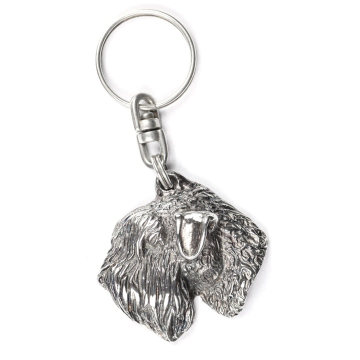 Medálos kulcstartó, Art-Dog, alumínium/ezüstötvözet, ezüst