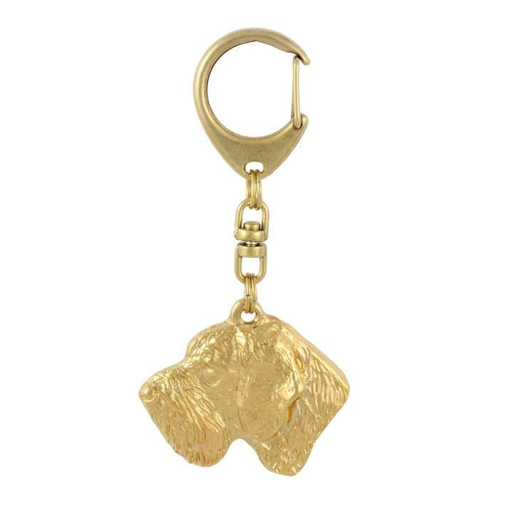Kulcstartó Art-Dog, Német drótszőrű vizsla, aranyozott, dekoratív