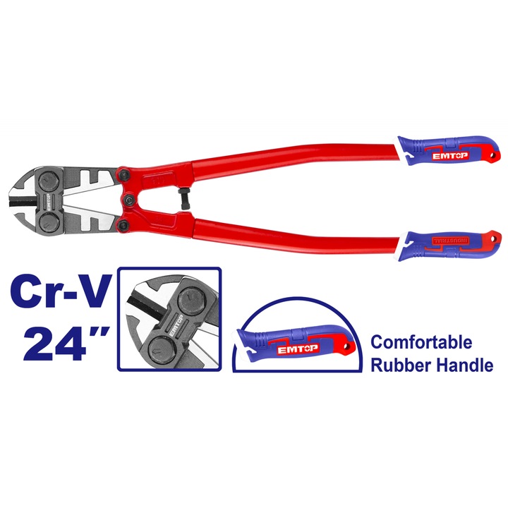 Vasbeton/csavarvágó olló 24"