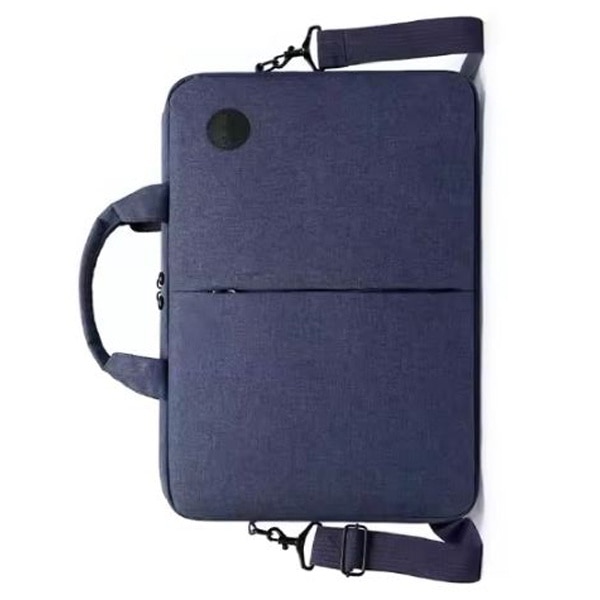 Geanta pentru Laptop 15", Textil, 4 Buzunare, Extensie pentru umar, Bleumarin