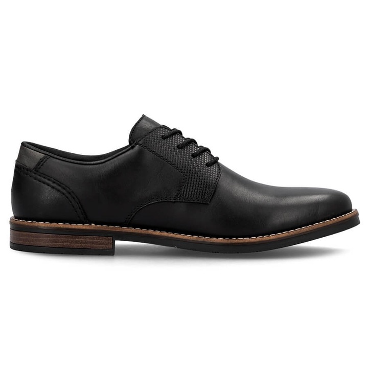 PANTOFI CASUAL BARBATI RIEKER 13523-00 NEGRI, Negru, 41