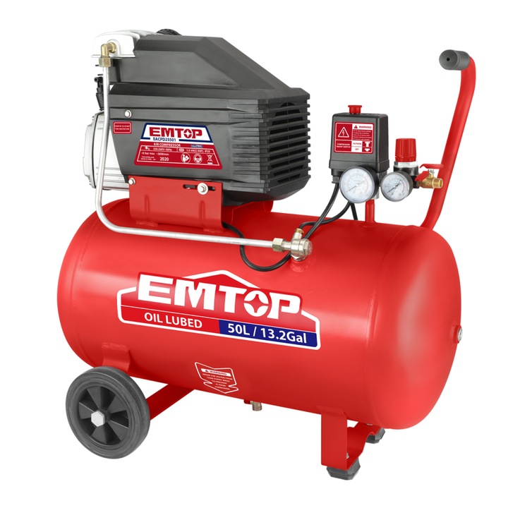 Compresor de aer 50L, 1.8kW (2.5HP)