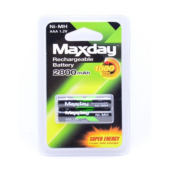 Set 4 Buc Acumulatori GooD R3 AAA, 800mAh, Ni-Mh