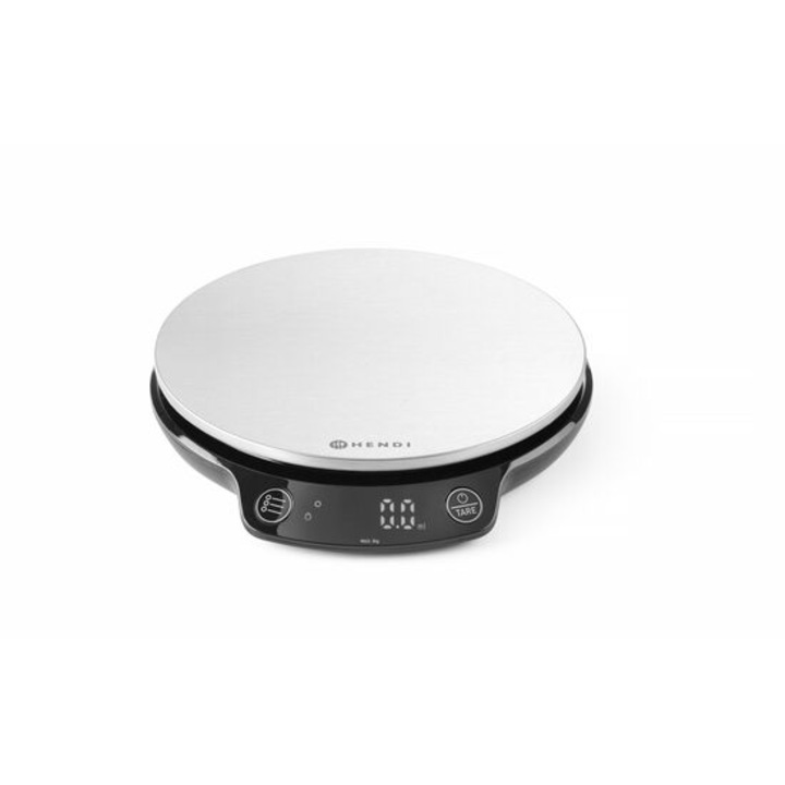 Cantar de inalta precizie, pana la 3000 g, dimensiune Hendi, 130x190x25(h)mm