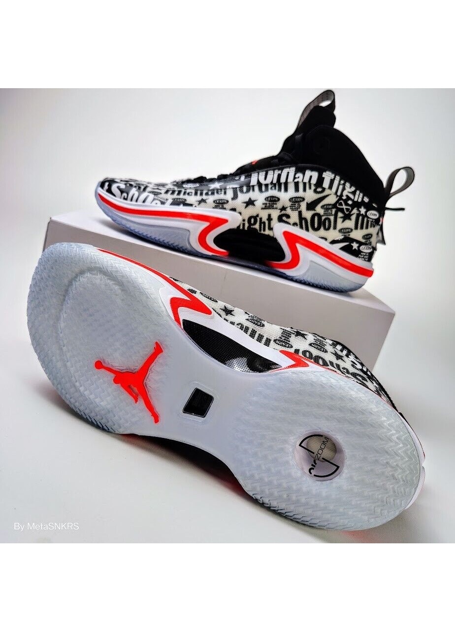 Pantofi sport barbati Nike Air Jordan XXXVI FS 36 Alb Negru - eMAG.ro