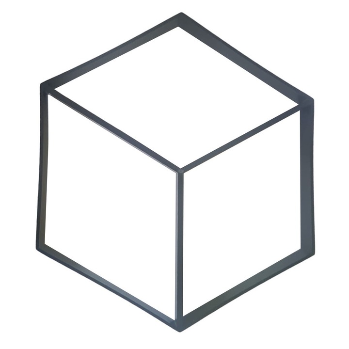 Контурна форма SIKS за изливане на щампован бетон или настилка от декоративен камък, шаблон с естествена имитация на форма, модел 11 печат, пластмаса, размери 39 x 4 x 44 cm