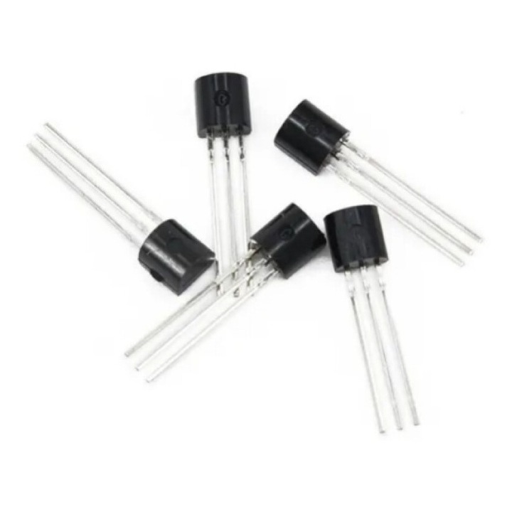 Bipoláris tranzisztor készlet, Diotec Semiconductor, BC547C, 20 db
