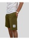 Pantaloni scurti pentru barbati cu snur, Verde, L