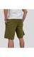 Pantaloni scurti pentru barbati cu snur, Verde, L