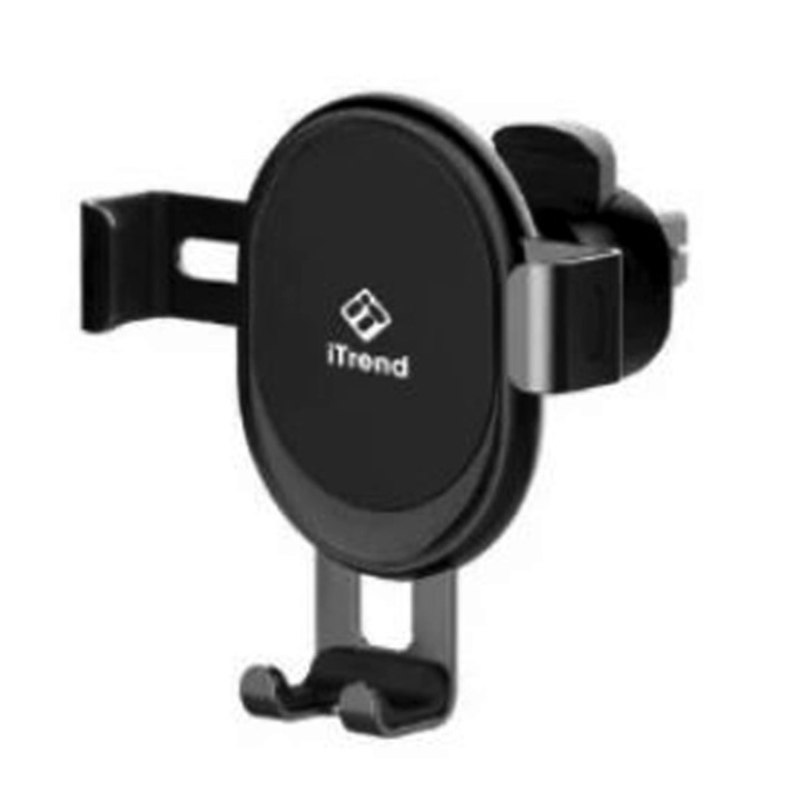 Suport Gravity pentru Ventilatie, iTrend HD351, Rotativ, Fixare cu cleme automate, Negru