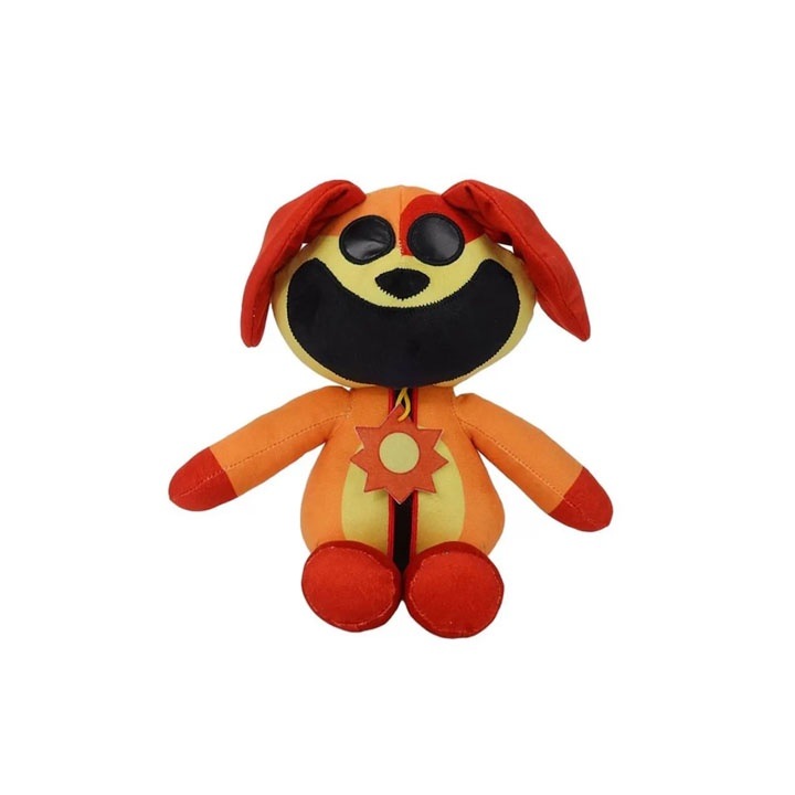 Jucarie de Plus Impact Vision®, din desenul animat The Smiling Critters, culoare portocaliu, 30 cm