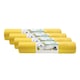 Set 4 role de saci menajeri, Ecofriend, 240L, 10 bucati, ultra rezistenti, galbeni