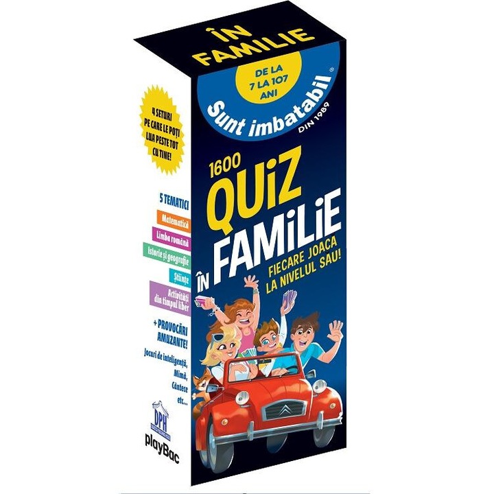 Sunt Imbatabil. Quiz In Familie