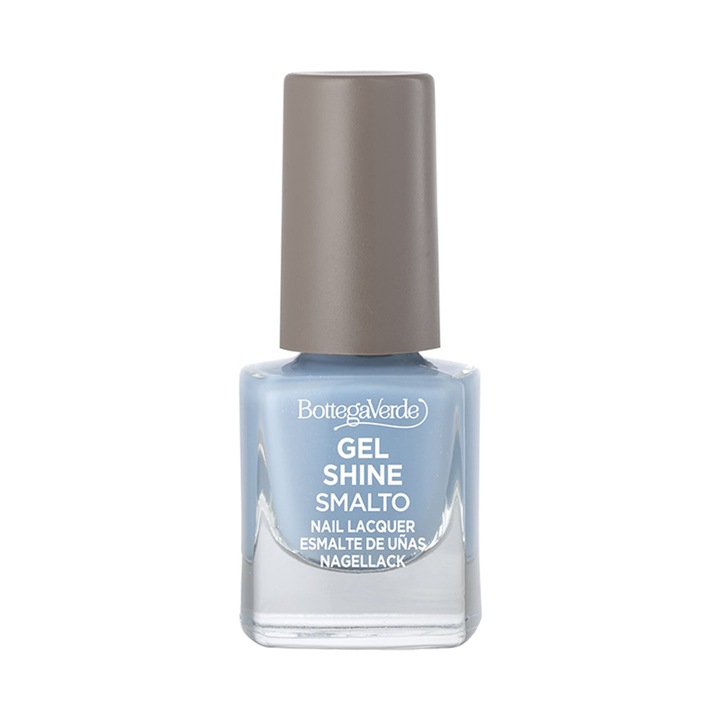 Блестящ лак за нокти, аквамарин - Gel Shine, 5 ML, Bottega Verde