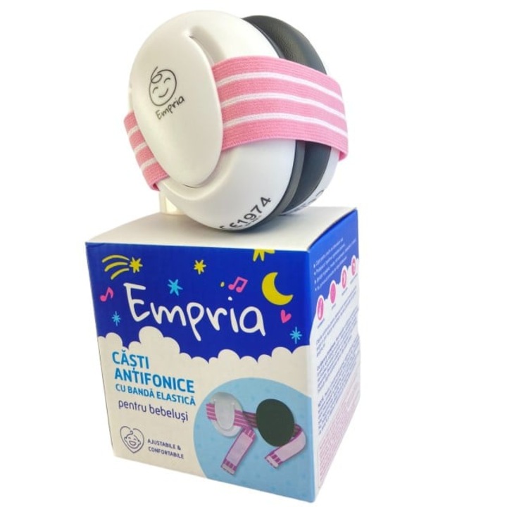 Антифонични бебешки слушалки с ластик Empria