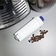 Set 5 filtre de apa pentru aparatul de cafea Delonghi SER3017 / DLSC002, Aquafloow, alb