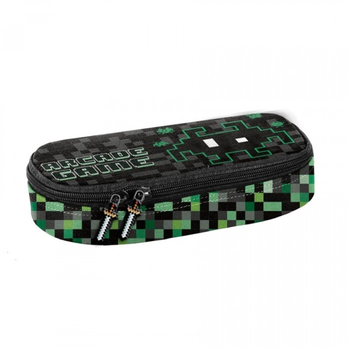 Penar PASO GAME, compartimentat, 23x10x5cm, multicolor