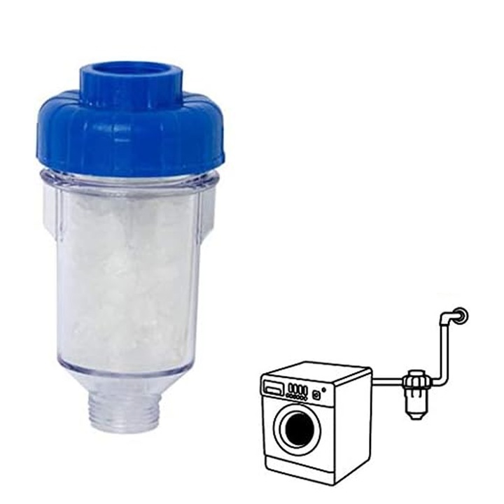 Filtru de apa durabil, compatibil universal, filtrare fizica, eliminare sedimente, 10x15x22cm