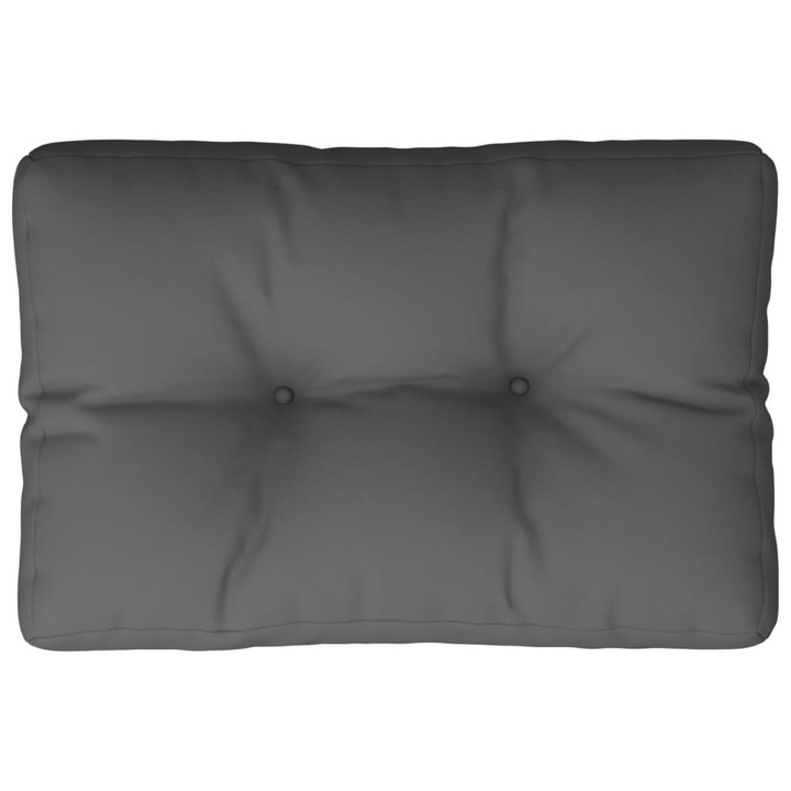 Perna pentru paleti vidaXL, antracit, 60x40x12 cm, material textil, 0.6 Kg