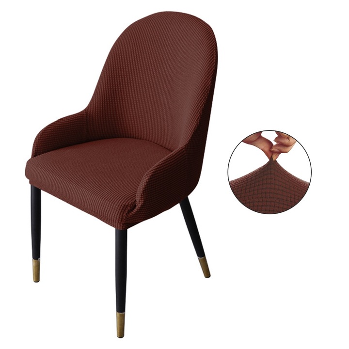 Szék huzat, Jormftte, rugalmas, mosható, világosszürke, 1 darab, 38-45x38-45x5-15cm