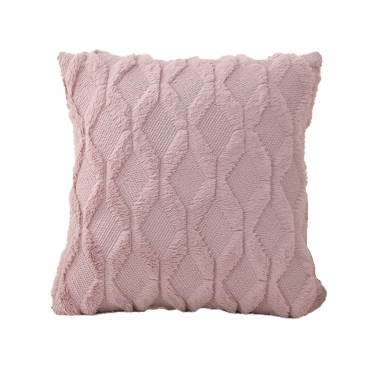 Husa de perna, plus, roz, 45x45 cm