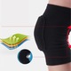 Set de 2 genunchiere pentru copii, protectie pentru genunchi, genunchiere respirabile si moi, suport pentru genunchi pentru dans, Handbal, Volei, Schi, Fotbal, Tenis, Alergare, Ciclism, Alpinism, Unisex, Negru, Marimea L