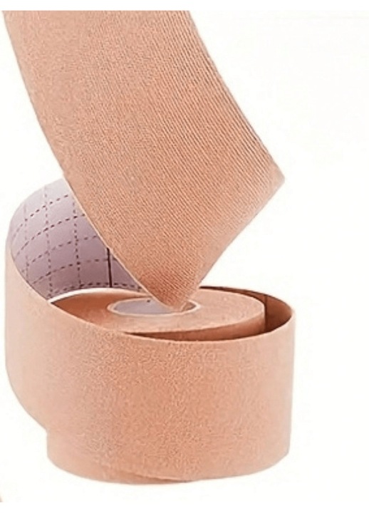 Banda autoadeziva pentru sani, YIYANG, push-up, bej, One Size