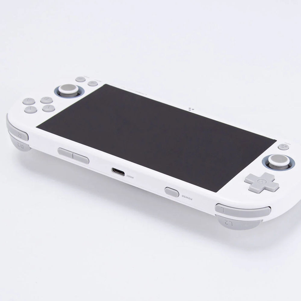 Consola retro portabila TRIMUI Smart Pro cu jocuri, quad core Cortex-A35 1.8GHz, 1GB LPDDR4, IPS LCD 4.96" 1280x720, 5000 mAh, WiFi 5, alb