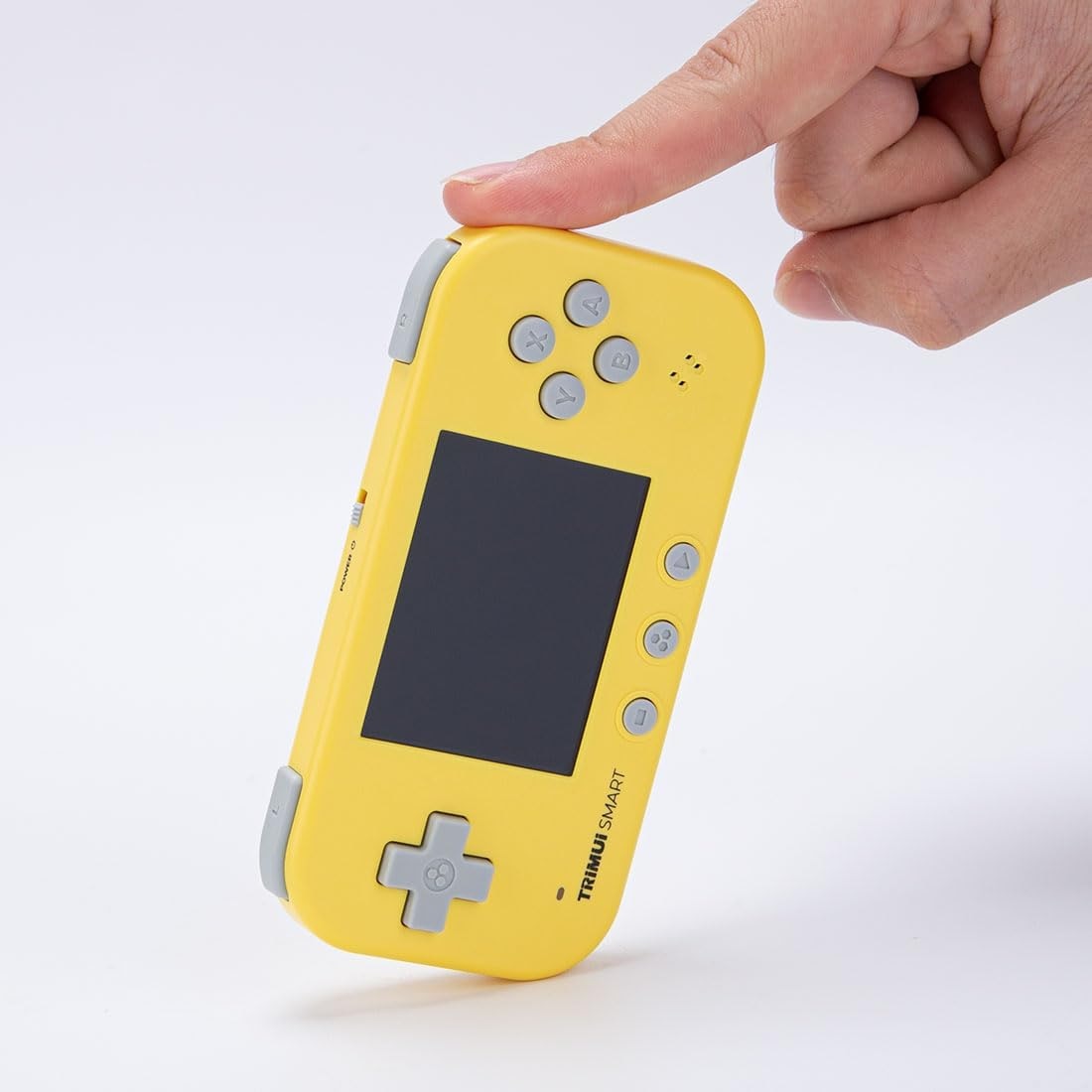 Consola retro portabila TRIMUI Smart 64GB cu jocuri, Cortex-A7 1.2GHz, 128MB LPDDR4, IPS LCD 2.4" 320x240, 1000 mAh, WiFi 4, Bluetooth 4.0, galben