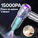 Aspirator Auto 4 in 1 Fara Fir IMA Trend® ST Plus, De Mana, Portabil cu Acumulator, Putere 100W, 3 Viteze, 15000 Pa, Functie Suflanta, Aspirare, 80000 RPM, Filtru HEPA, Incarcare USB Type-C, Uz Casnic, Acumulator 6000 mAh, Argintiu