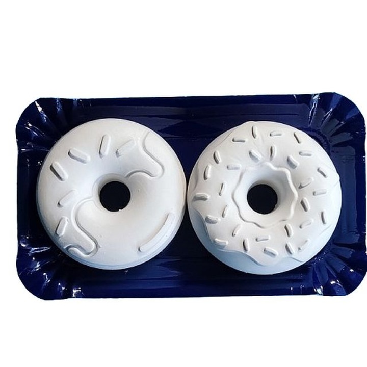 Forme Ipsos de pictat - Gogosi in tavita albastra, dimensiuni mari cuprinse intre 7, 5-7, 5 cm, 2 piese