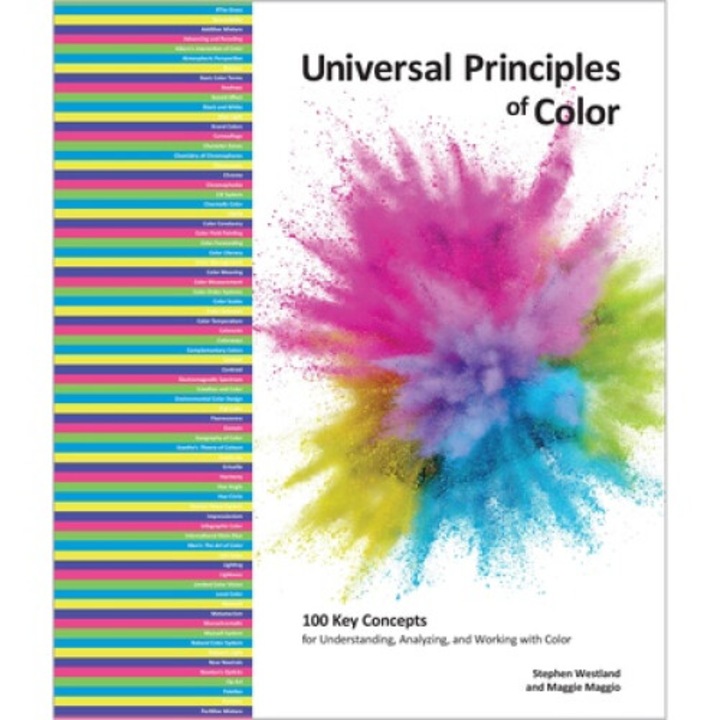 Universal Principles Of Color: 100 Key Concepts For Understanding, Analyzing, And Working With Color - Stephen Westland