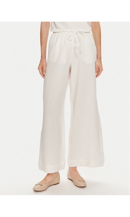 Gina Tricot noi feher pamut nadrag, Fehér