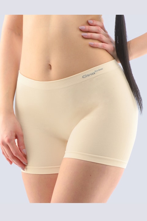 Boxeri dama medii bambus 03013, Crem