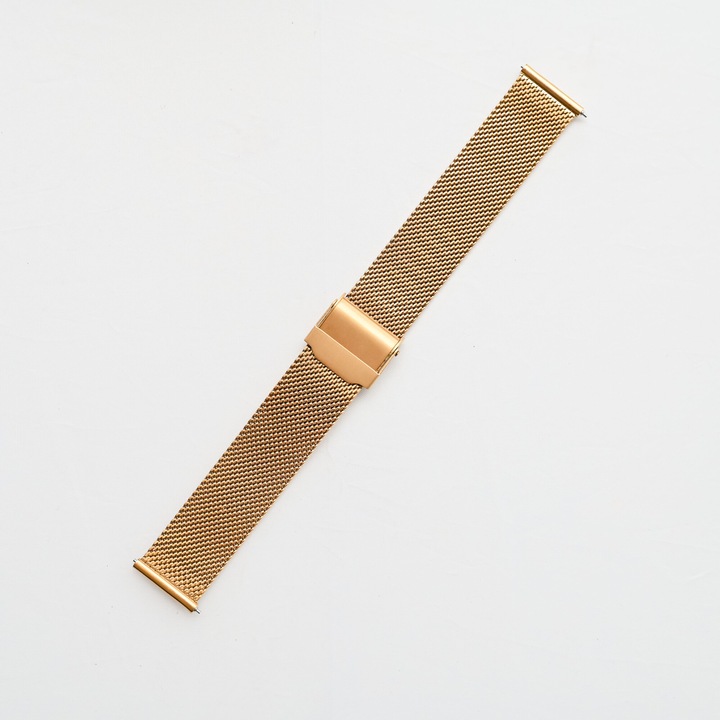 Фина златна миланска гривна с бърза телескопична закопчалка qqwew