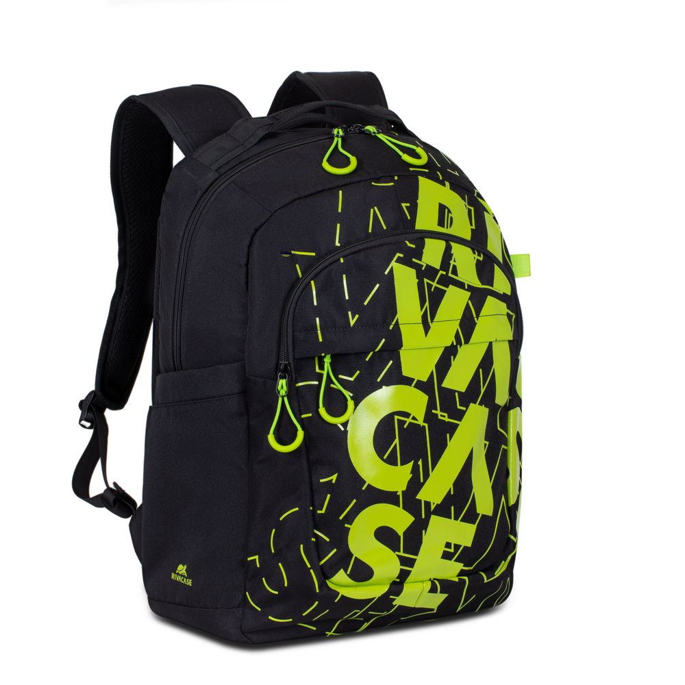Rucsac laptop SPORT Rivacase 5430 black/lime 15.6'', 30L