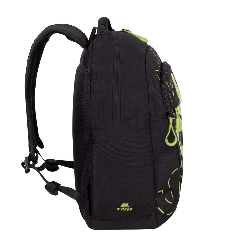 Rucsac laptop SPORT Rivacase 5430 black/lime 15.6'', 30L
