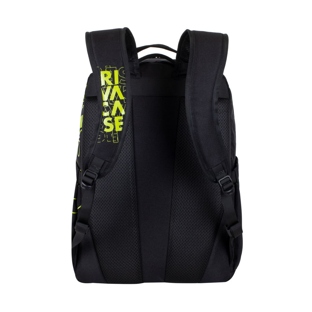 Rucsac laptop SPORT Rivacase 5430 black/lime 15.6'', 30L
