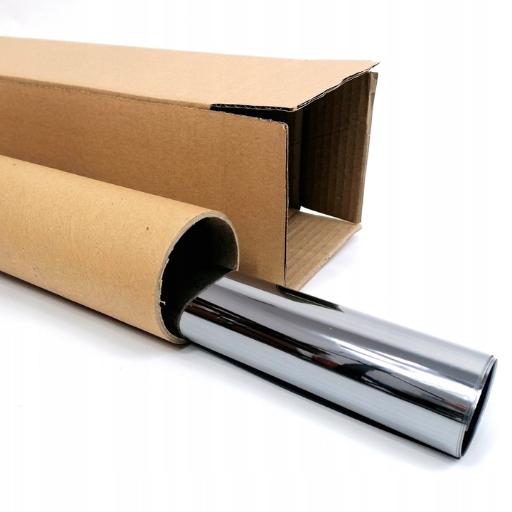 Соларни системи Външно соларно термично фолио за прозорци, венецианско огледало, предпазва от вредна UV радиация, 18% прозрачност на светлината, пълен монтажен комплект, 50µ, 152 x 50 cm