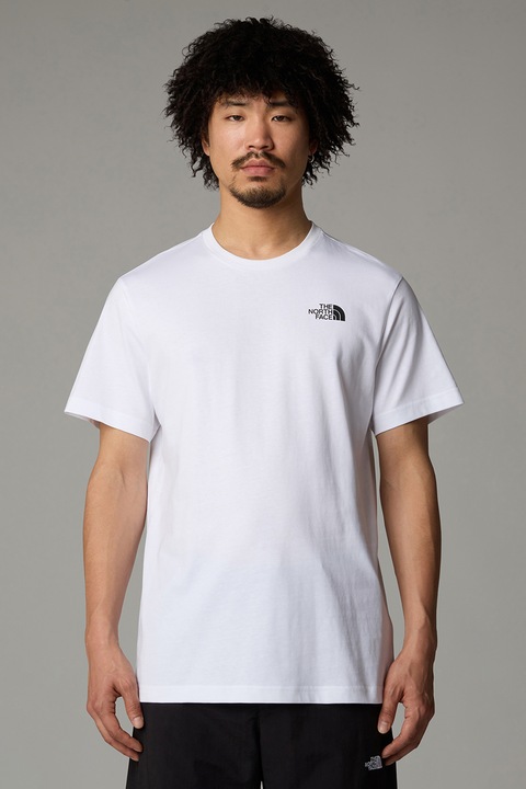 The North Face, Памучна тениска Vertical, Бял