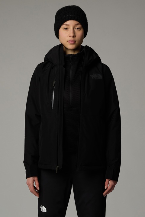 The North Face, Ветроустойчиво непромокаемо ски яке Descendit, Черен, XS
