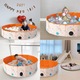Piscina Multifunctionala pentru Copii LYCENXI, Pliabila, Portabila, Multicolor, Diametru 81cm