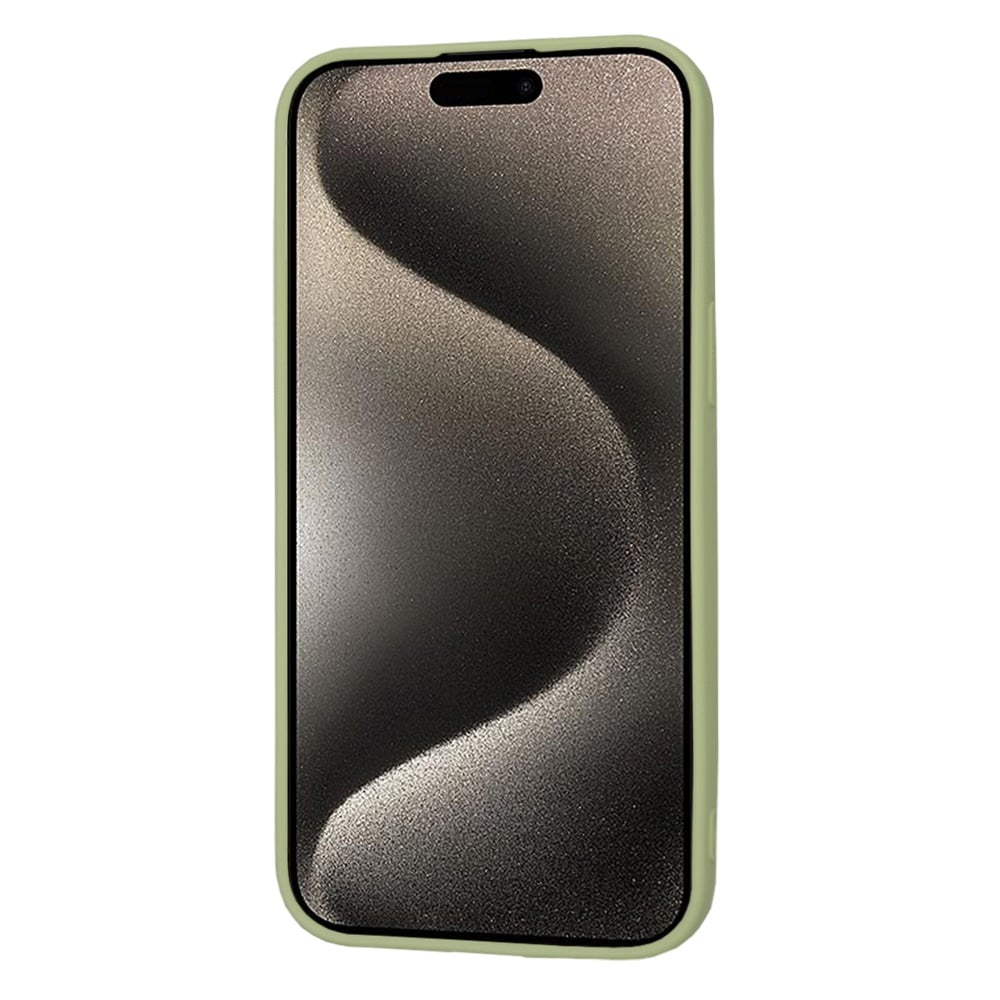 Husa pentru iPhone 15 Pro Max - Techsuit SoftFlex - Matcha