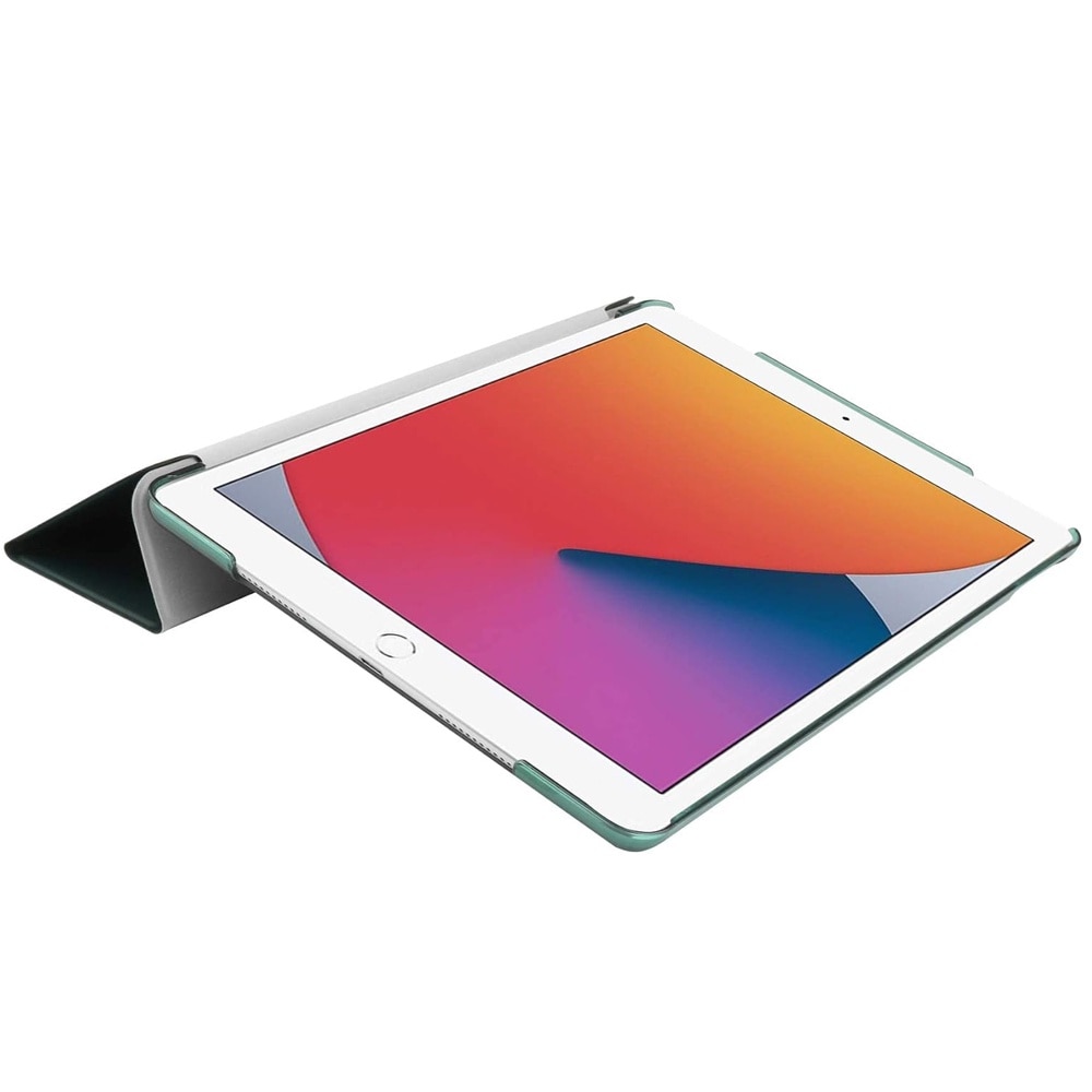 Husa protectie tip flip pentru Apple iPad 10.2", iPad 2019/2020/2021, Carte, Verde Inchis