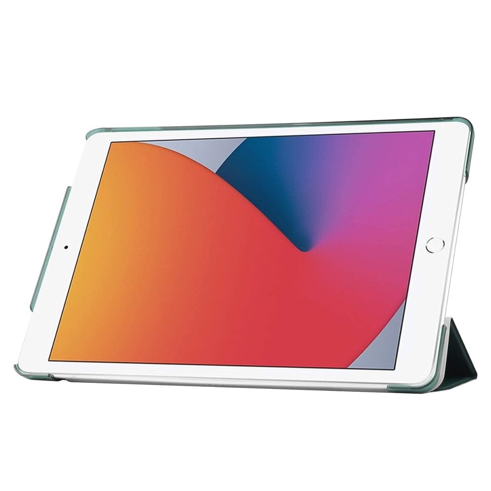 Husa protectie tip flip pentru Apple iPad 10.2", iPad 2019/2020/2021, Carte, Verde Inchis