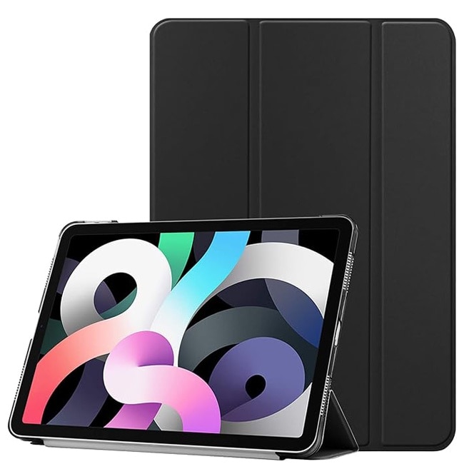 Husa de protectie tip Flip pentru Apple iPad Pro 13 inch (2024), Model Carte, Negru