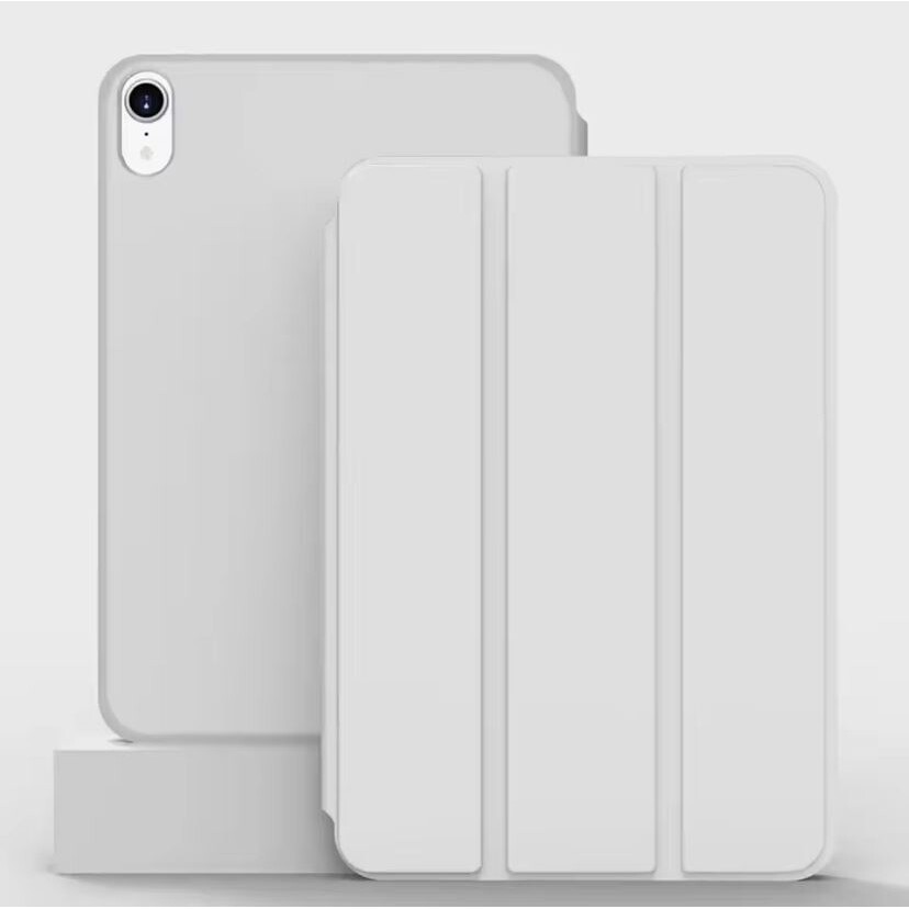 Husa protectie pentru iPad Air 4/5 10.9", iPad Air 11", Tip carte, Silicon, Gri