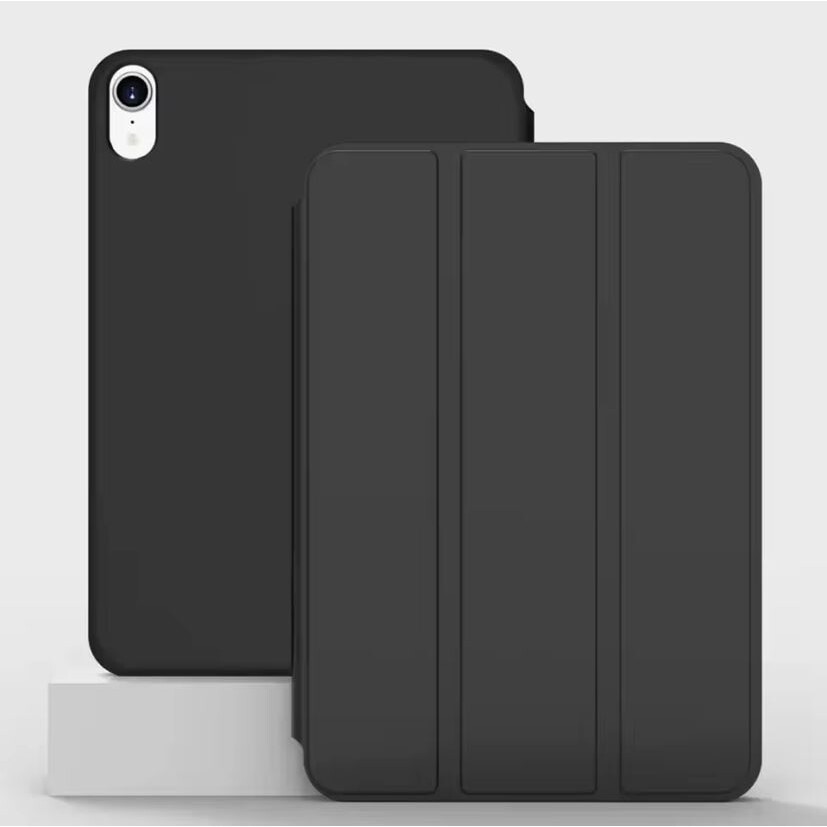 Husa protectie pentru iPad Air 4/5 10.9", iPad Air 11", Tip carte, Silicon, Negru