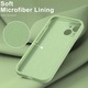 Кейс за Motorola Edge 50 Fusion, Techsuit SoftFlex, Mint Green